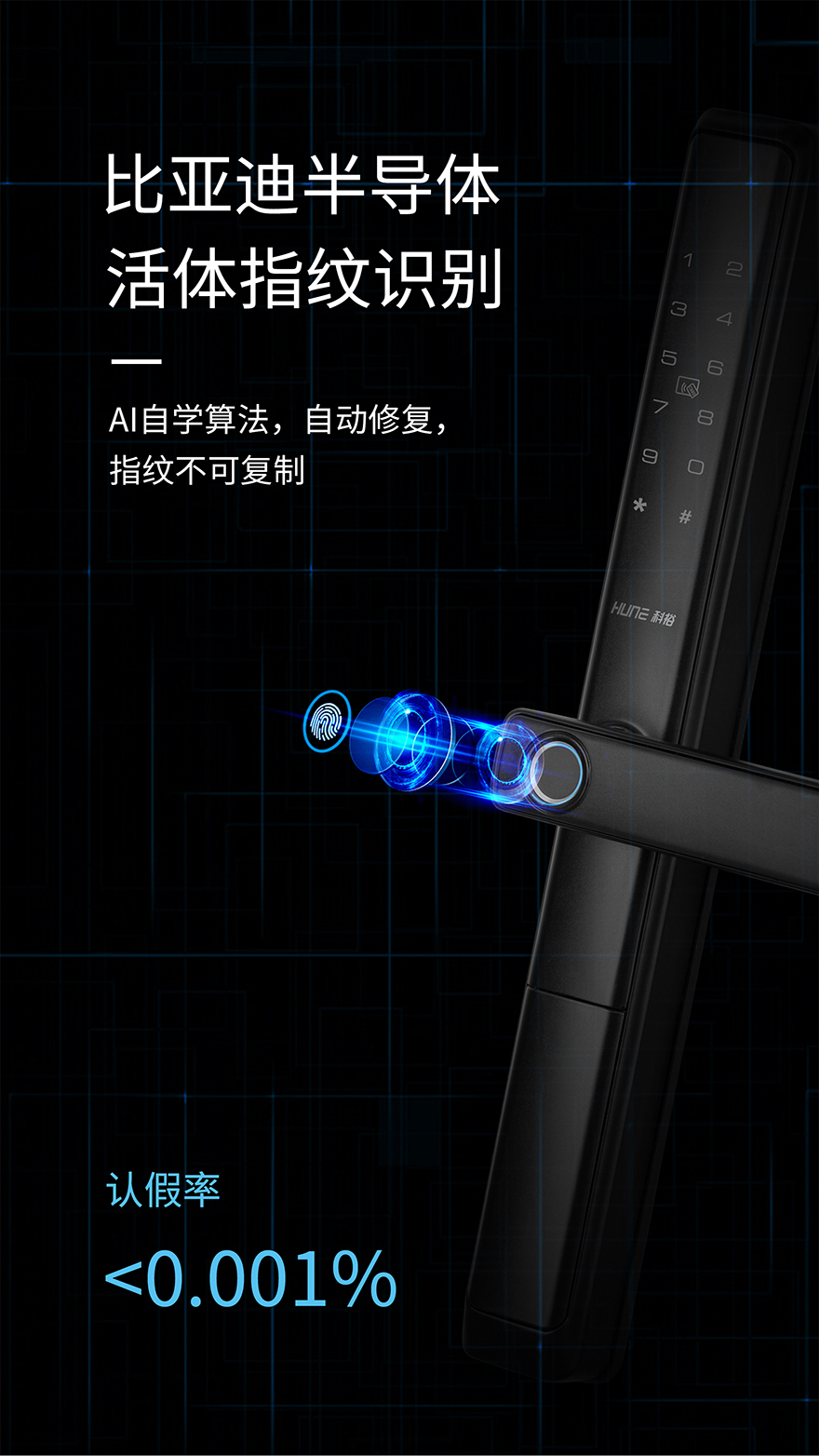 断桥铝智能锁