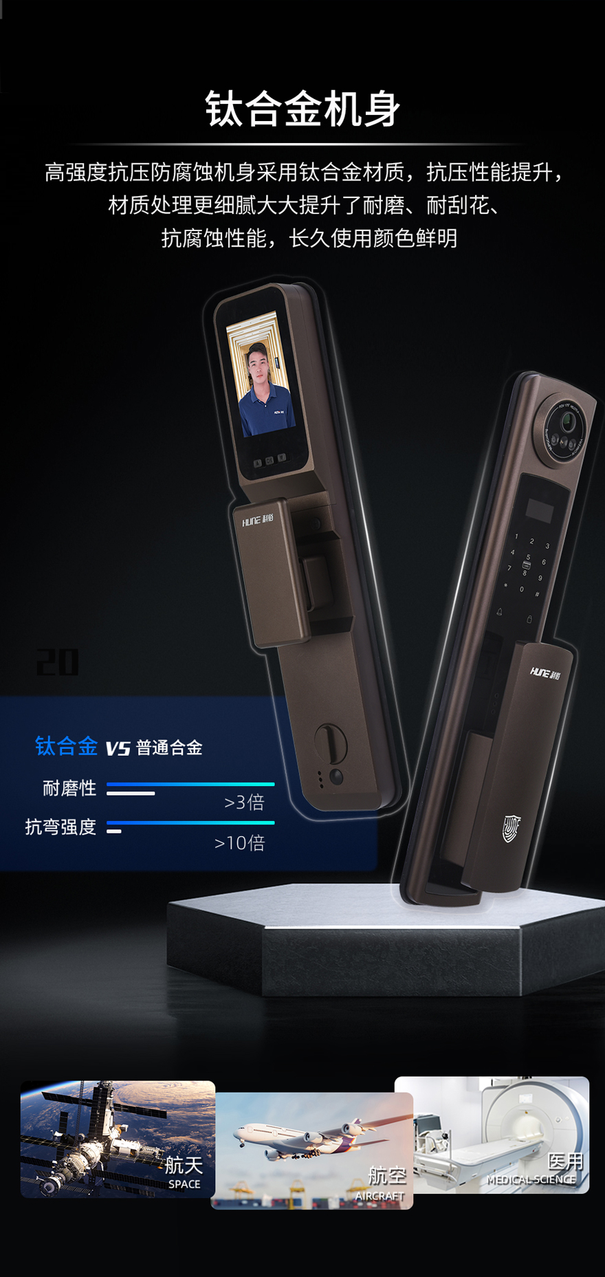 人脸识别智能锁