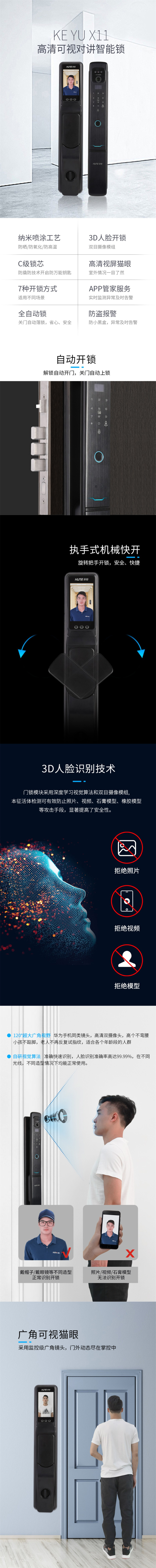 智能猫眼门锁
