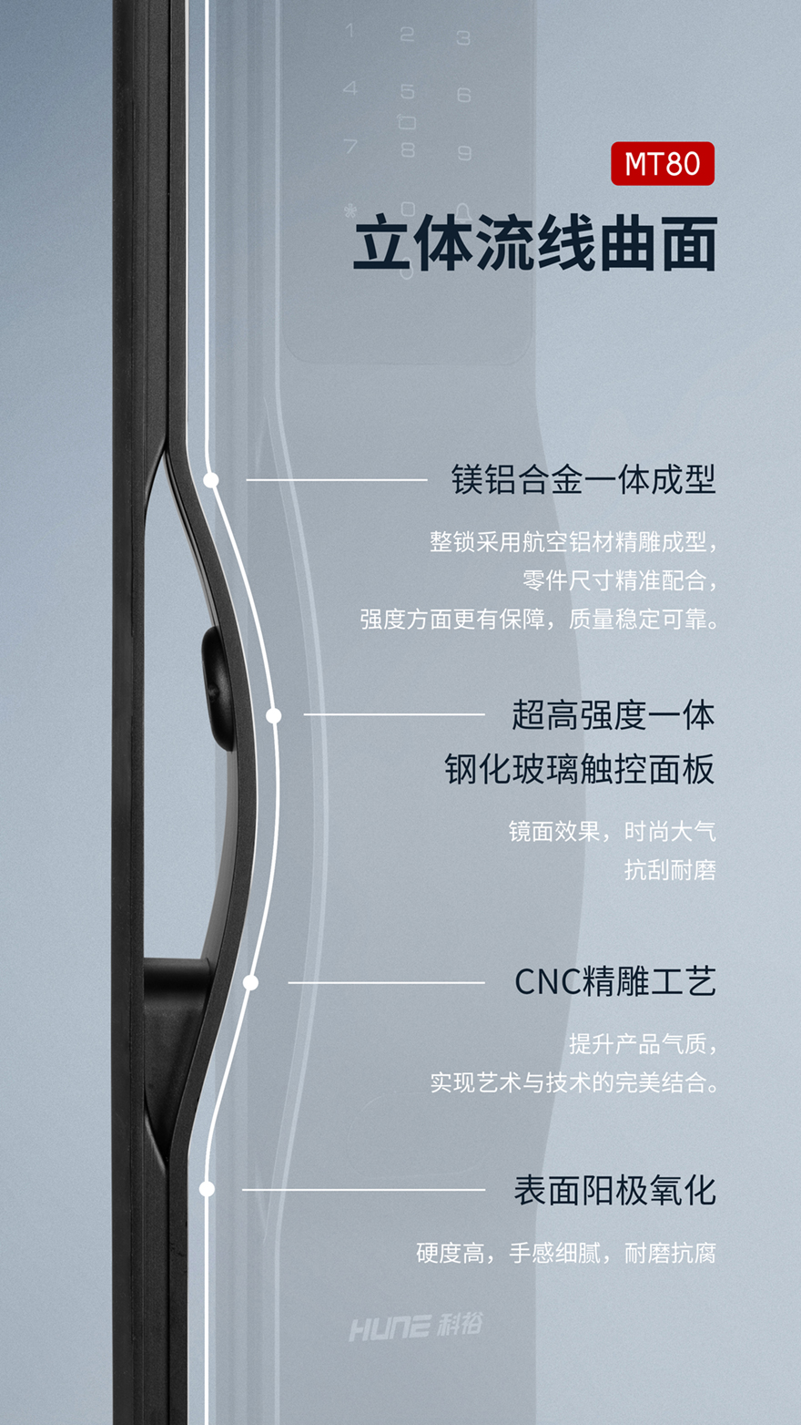 3D人脸识别智能锁